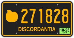 discordantia_license_plate.png